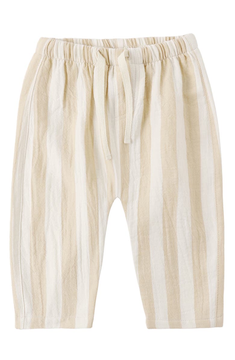 QUINCY MAE Kids' Henry Summer Stripe Pants, Alternate, color, Butterscotch