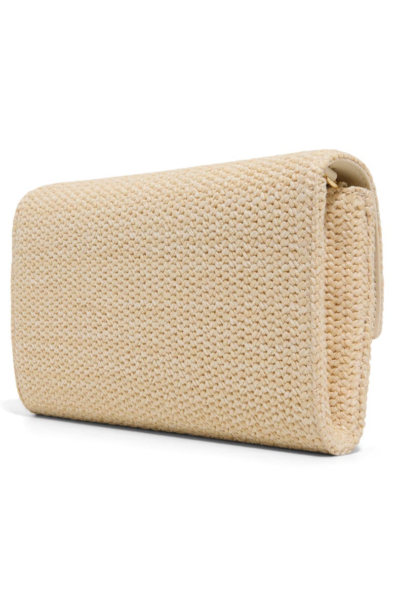 Ted Baker London Kira Rose Crossbody Wallet, Alternate, color, Bone