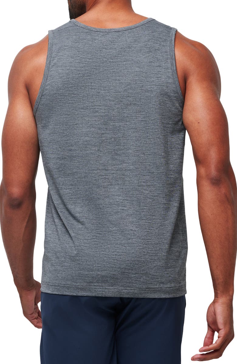 TravisMathew Heater Pro Tank Top, Alternate, color, Heather Grey