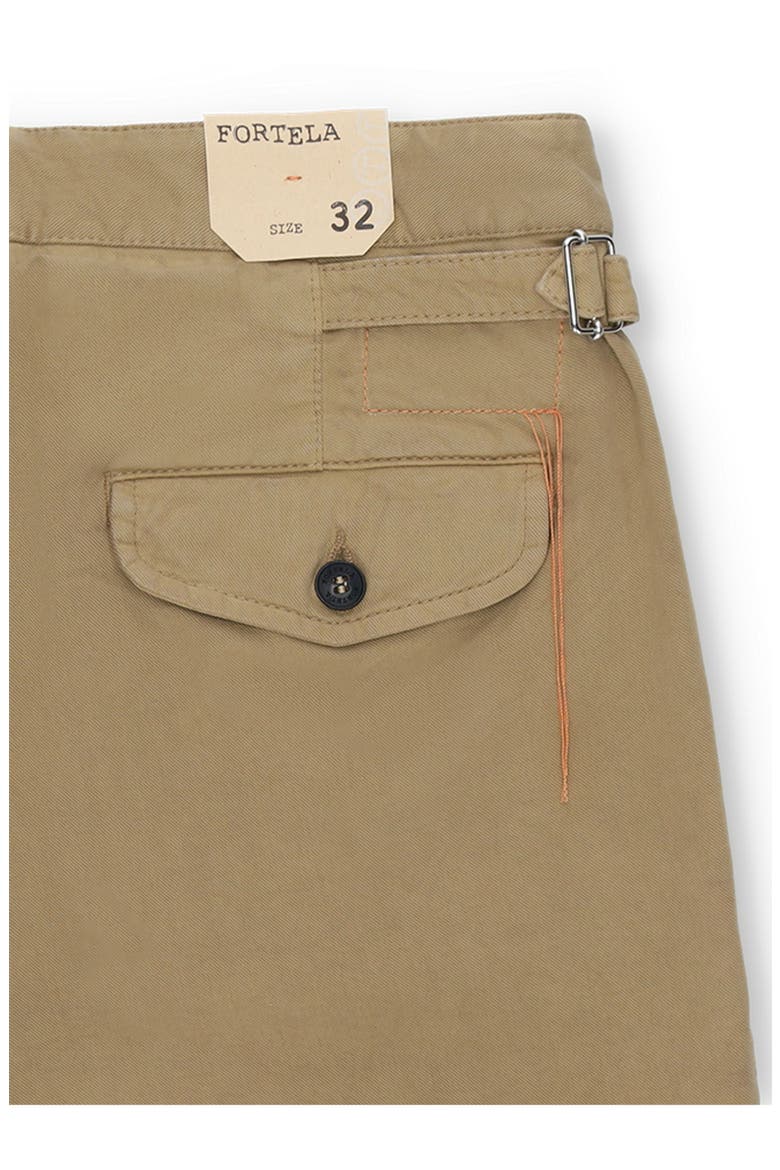 Oklahoma Cotton Pleated Trousers, Alternate, color, BEIGE
