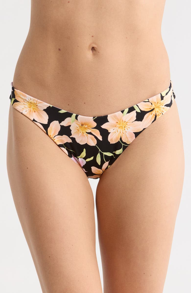 Billabong Twin Sol Reversible Hike Bikini Bottoms, Main, color, 