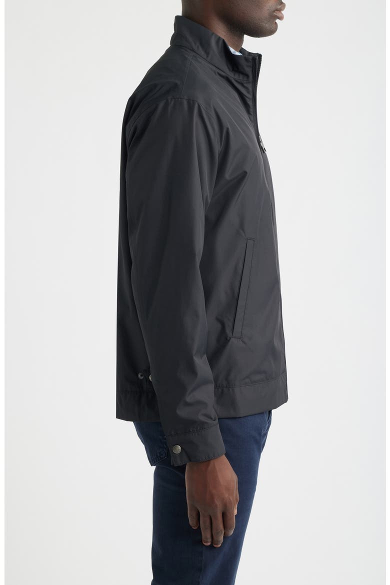 Hartford Recycled Polyester Bomber Jacket, Alternate, color, BLACK
