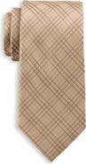 Michael Kors Big & Tall Salins Grid Patterned Tie