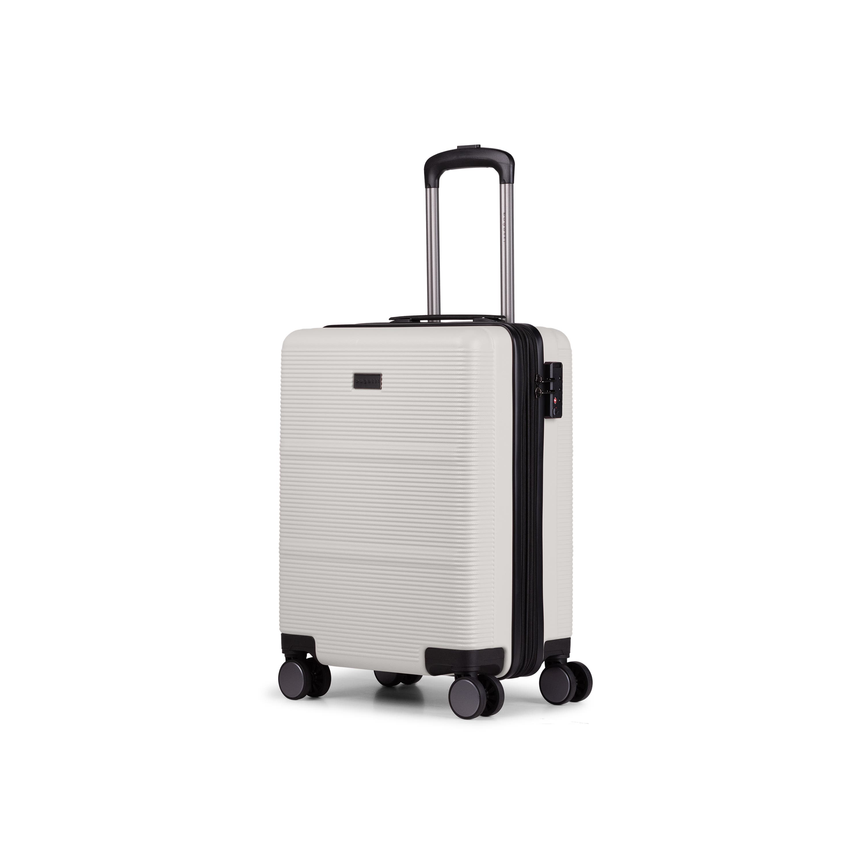 bugatti Brussels 3 Piece Hardside Luggage Set with Expansion, Alternate, color, Sand