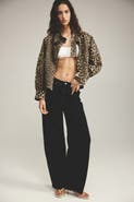 H&M Barrel-leg High-waist Jeans