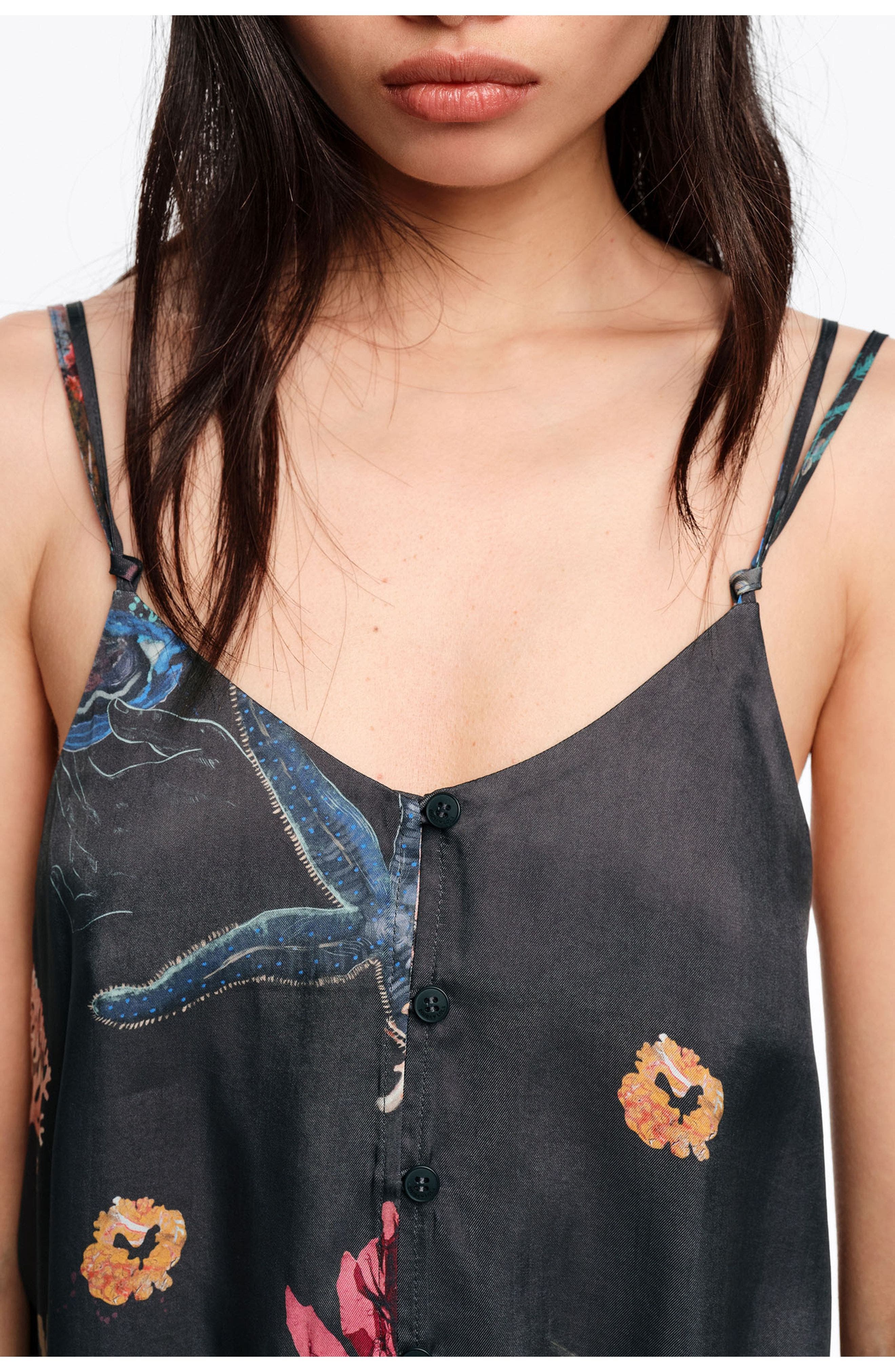Seabed Flowing Strappy Top - image 2