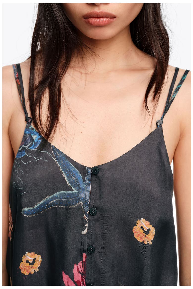 Seabed Flowing Strappy Top, Alternate, color, SEABED ANTHRACITE