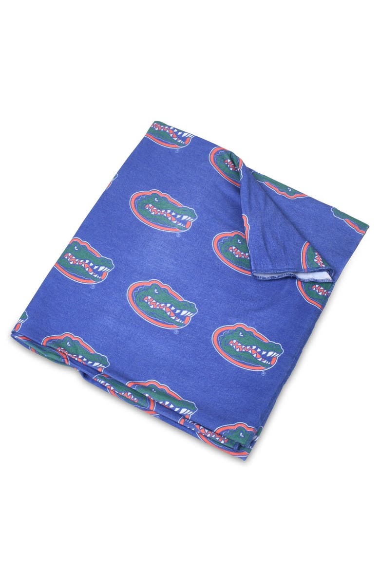 Three Little Anchors Newborn & Infant Florida Gators 47" x 47" Swaddle Blanket, Main, color,