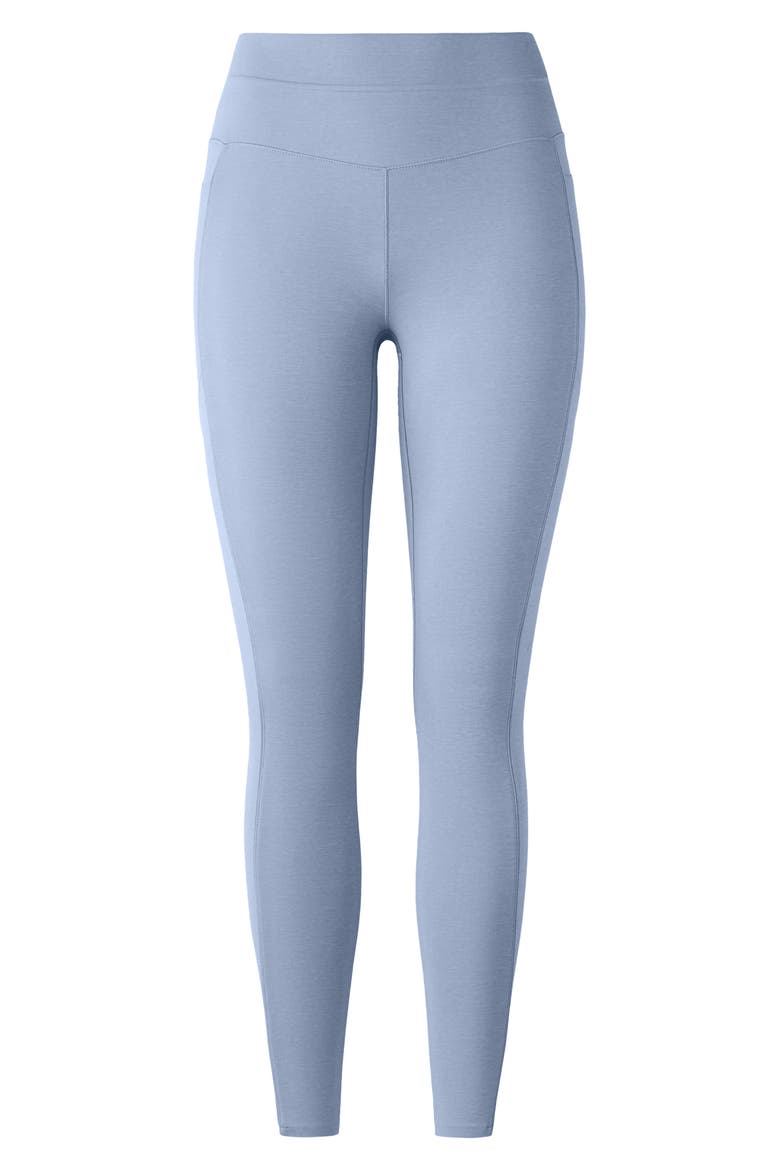 Heather Revive Pocket 7/8 Leggings, Alternate, color, FOREVER BLUE HEATHER