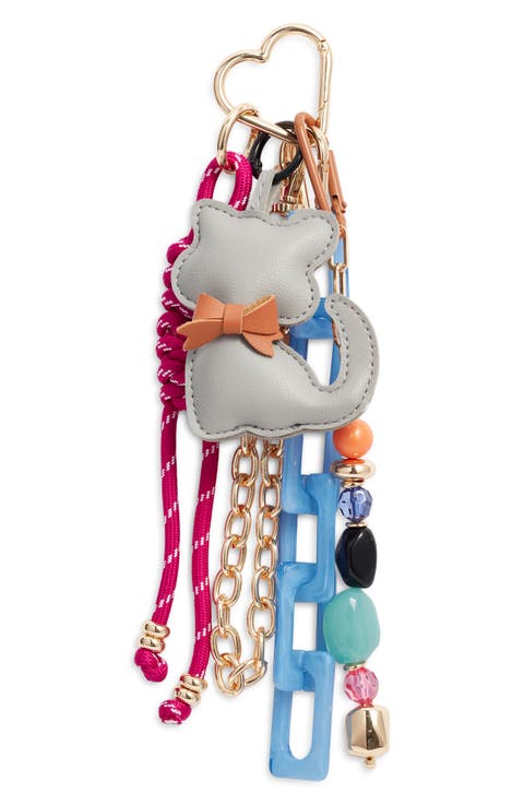 Cat Cluster Bag Charm