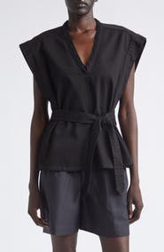 Lemaire Cotton Denim Vest