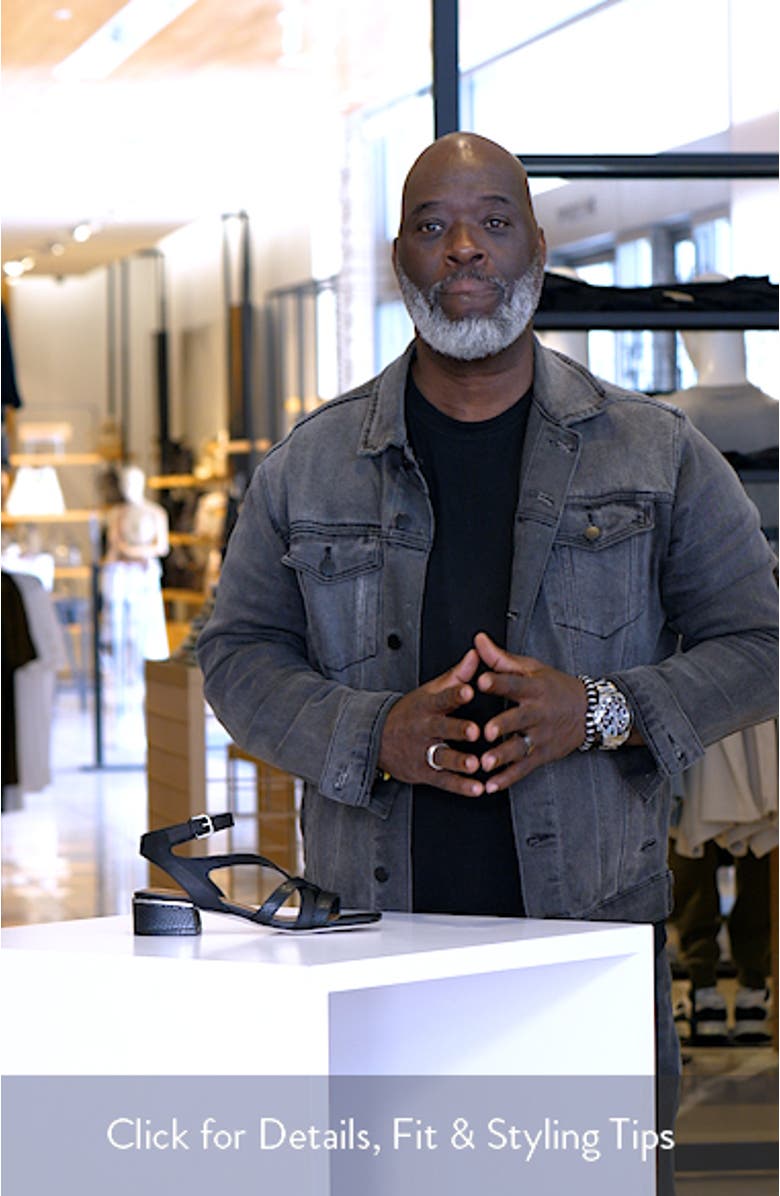 Frannie Ankle Strap Sandal, sales video thumbnail