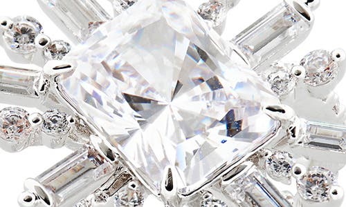 Nadri Stellar Halo Ring In Metallic