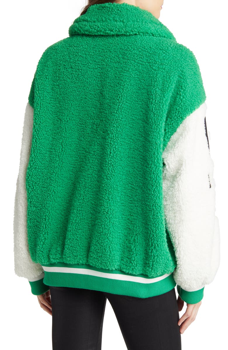 AZALEA WANG Patch Bomber Jacket, Alternate, color, 