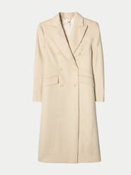 Gobi Cashmere Cashmere Double-Breasted Long Coat