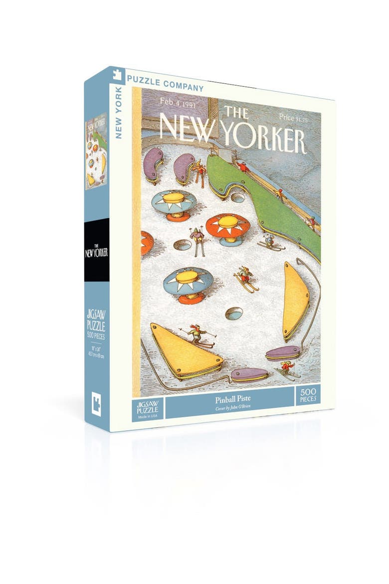Pinball Piste 500 Piece Puzzle, Alternate, color, No Color