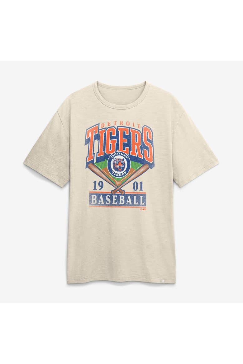 Men's Fanatics Tan Detroit Tigers Stadium Slub T-Shirt, Alternate, color, Tan