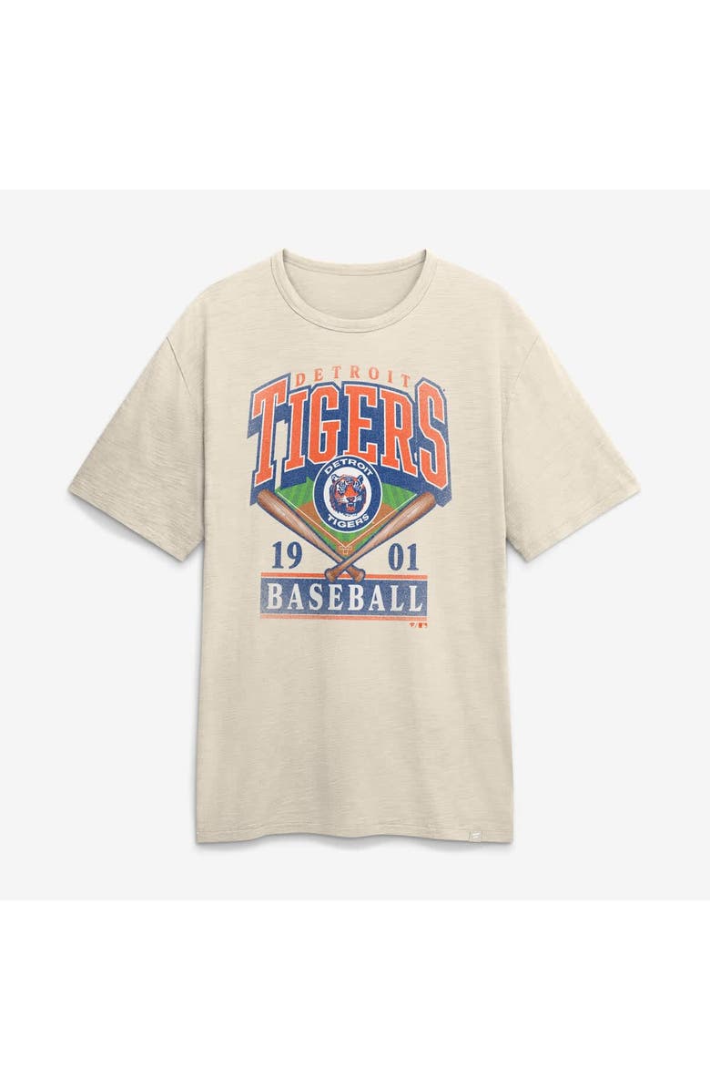 FANATICS Men's Fanatics Tan Detroit Tigers Stadium Slub T-Shirt, Alternate, color, Tan