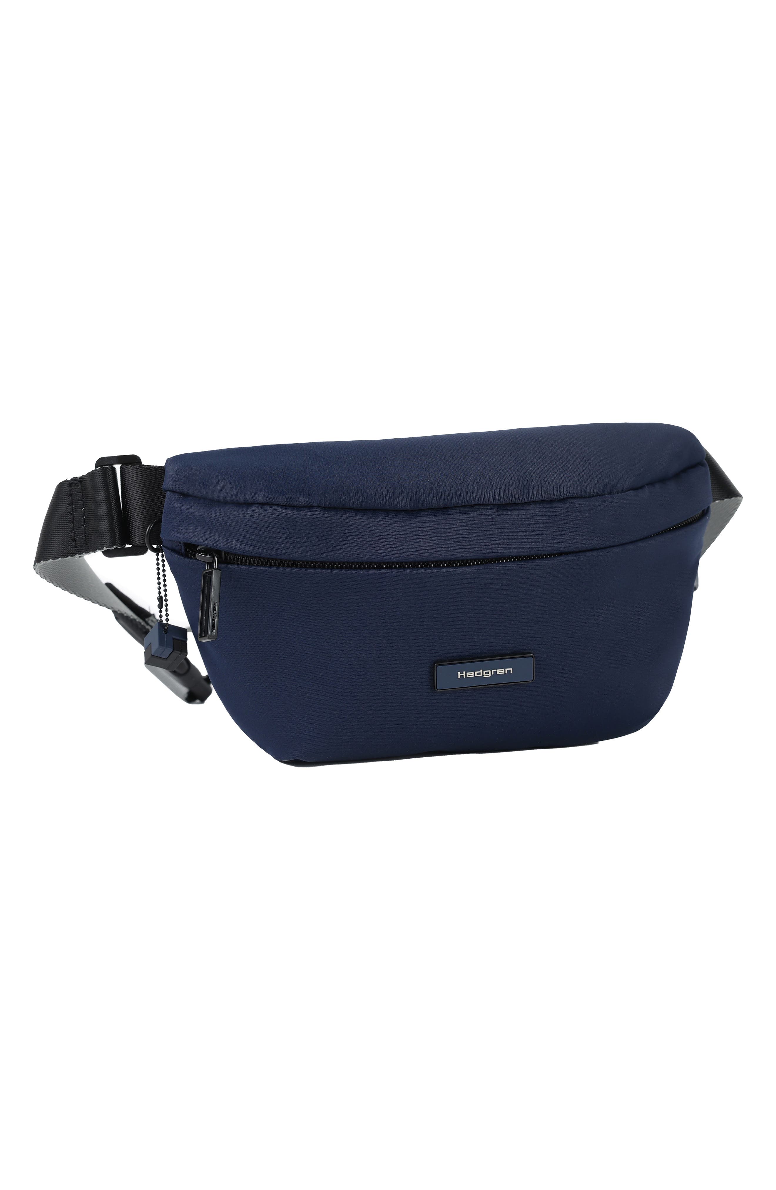 Halo Water Repellent Belt Bag, Alternate, color, NAVY COSMOS