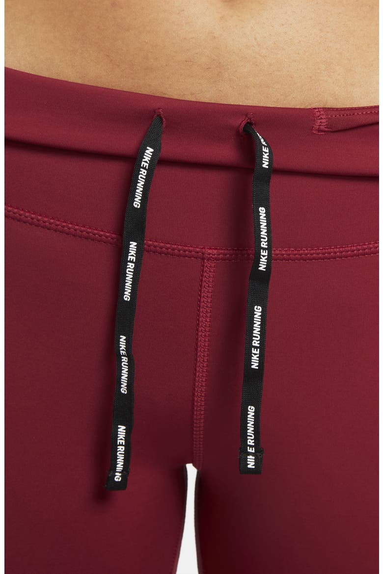 Epic Luxe Dri-FIT Pocket Running Tights, Alternate, color, POMEGRANATE