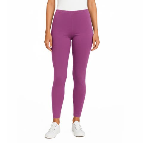 Women's Soft 100% Cotton Leggings