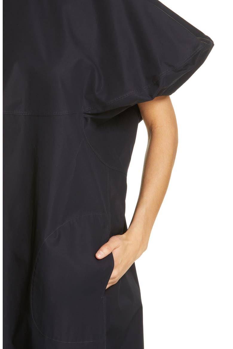 Short Puff Sleeve Dress, Alternate, color, MIDNIGHT