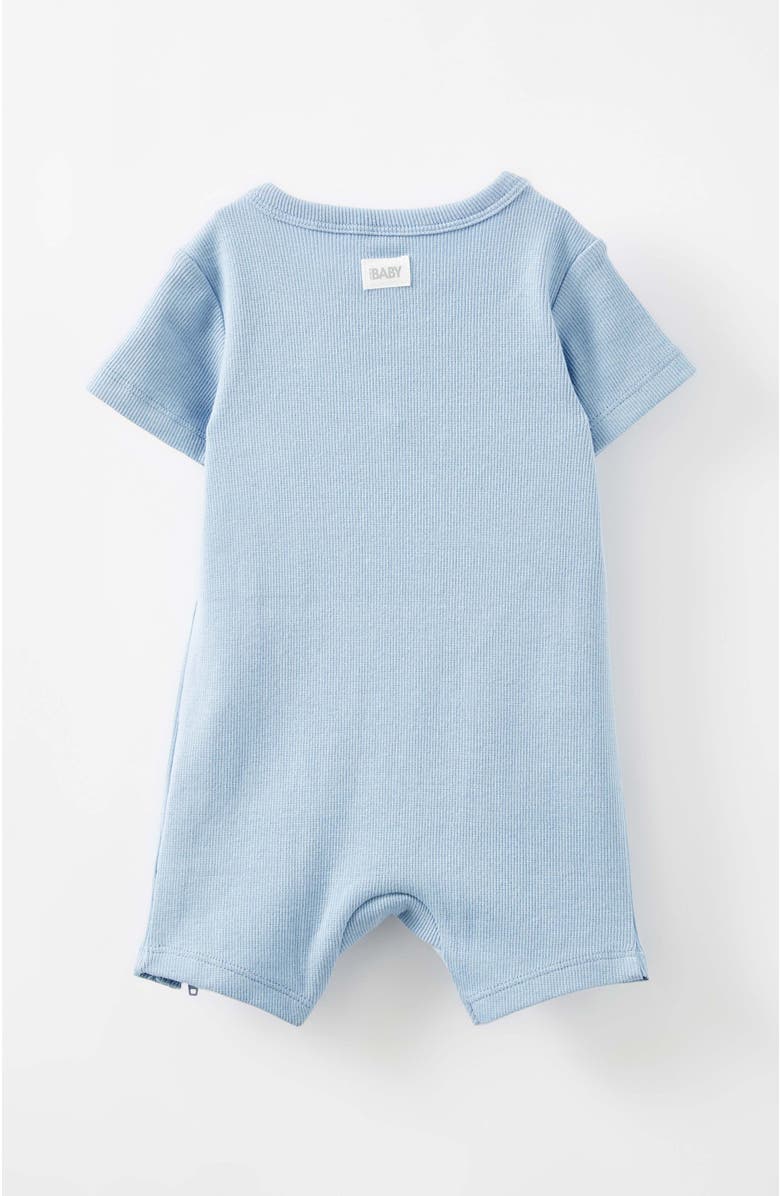Cotton On Kids The Billie Short Sleeve Zip Romper, Alternate, color, 
