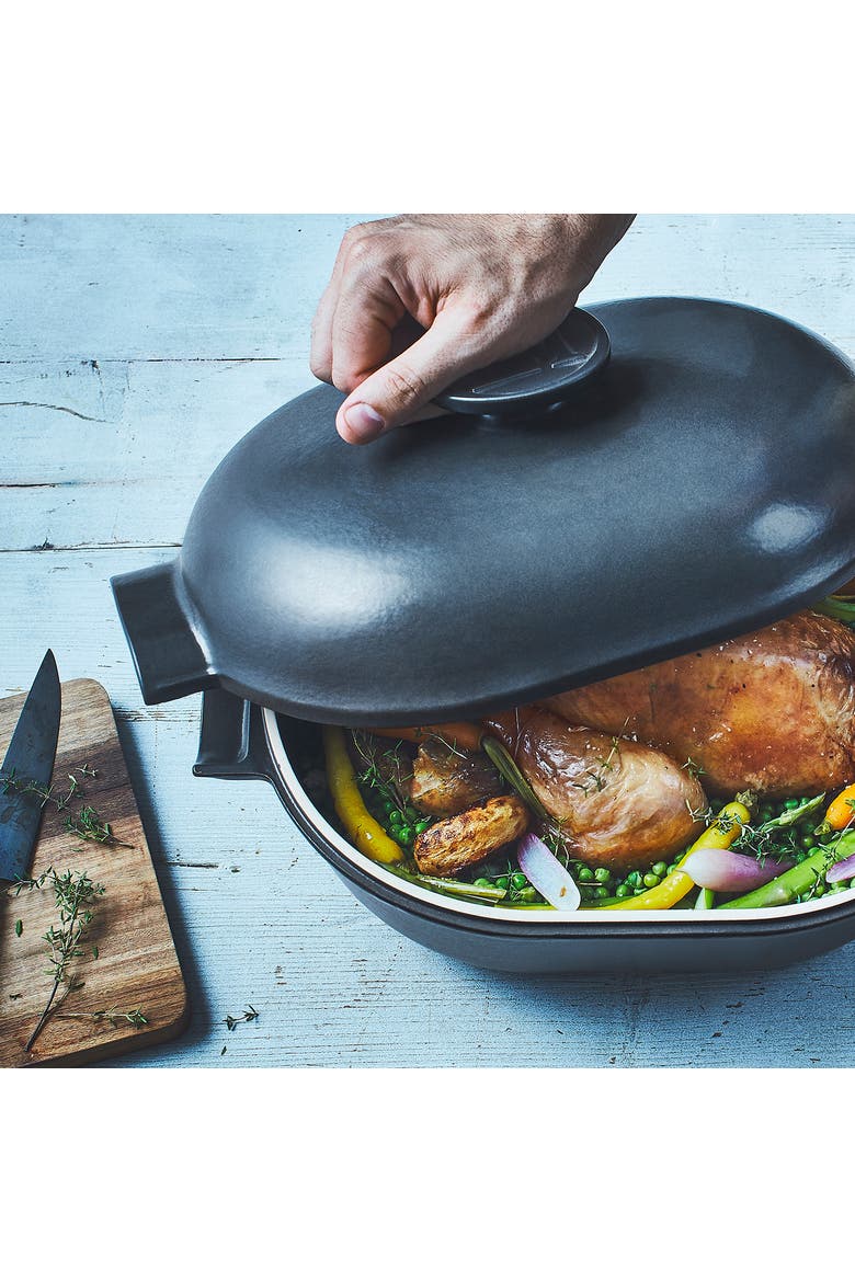 Delight 4.3 Quart Oval Dutch Oven, Slate, Alternate, color, Slate