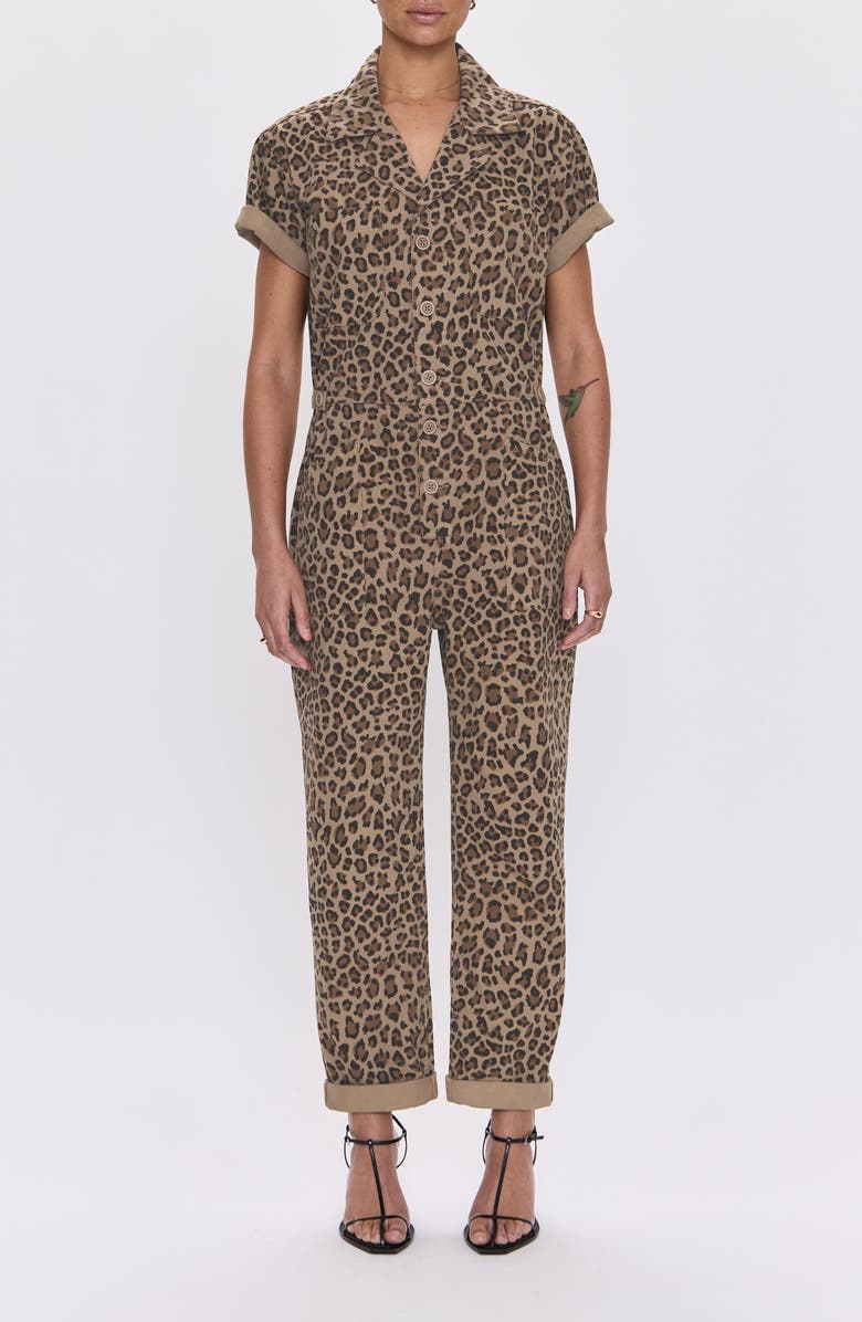 Pistola Grover Cotton Jumpsuit, Main, color, Feline