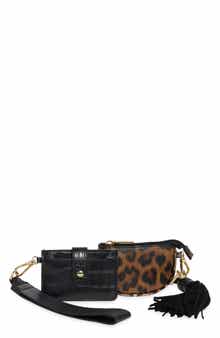Mirela Faux Leather Bag Charm Set