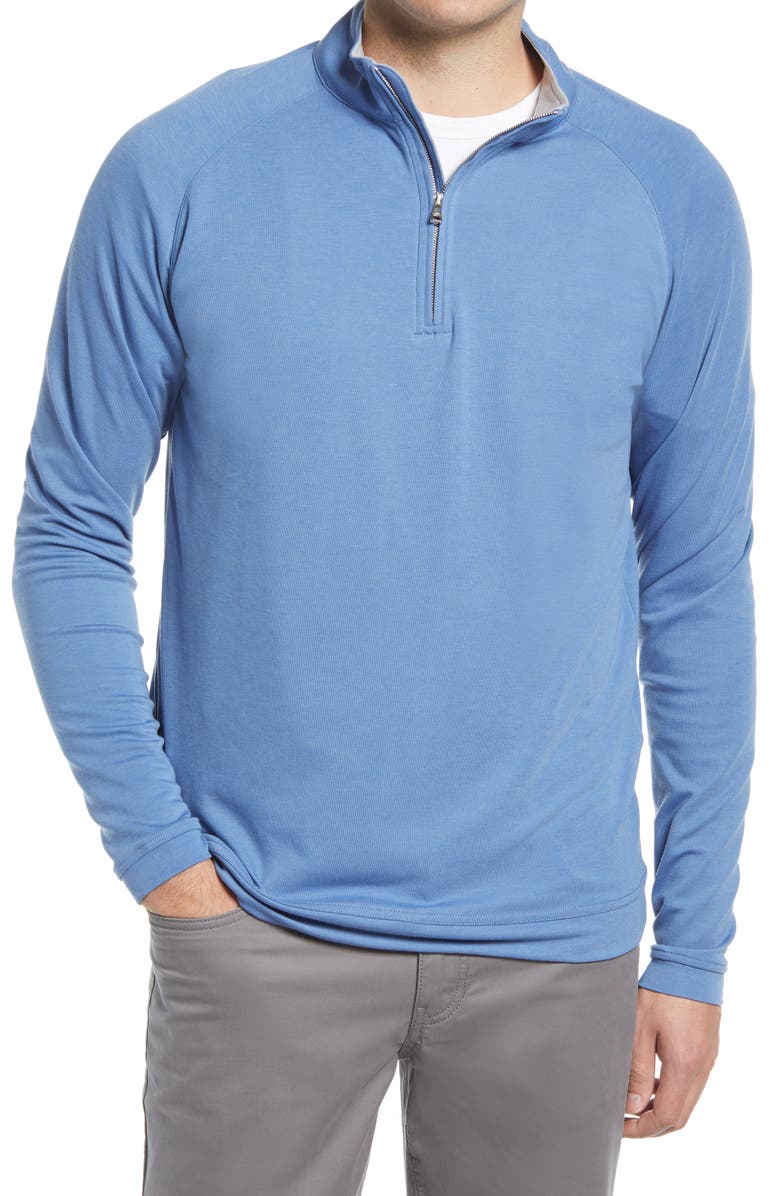 Peter Millar Bull's Eye Precision Quarter Zip Pullover, Main, color,