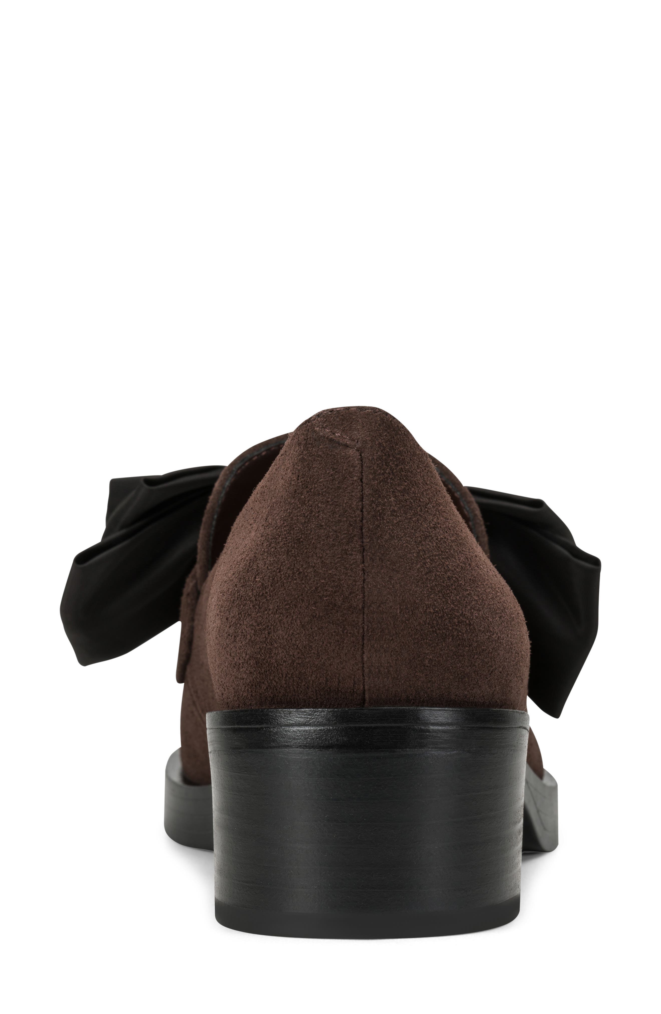 Camilia Bow Loafer, Alternate, color, CANYON BROWN