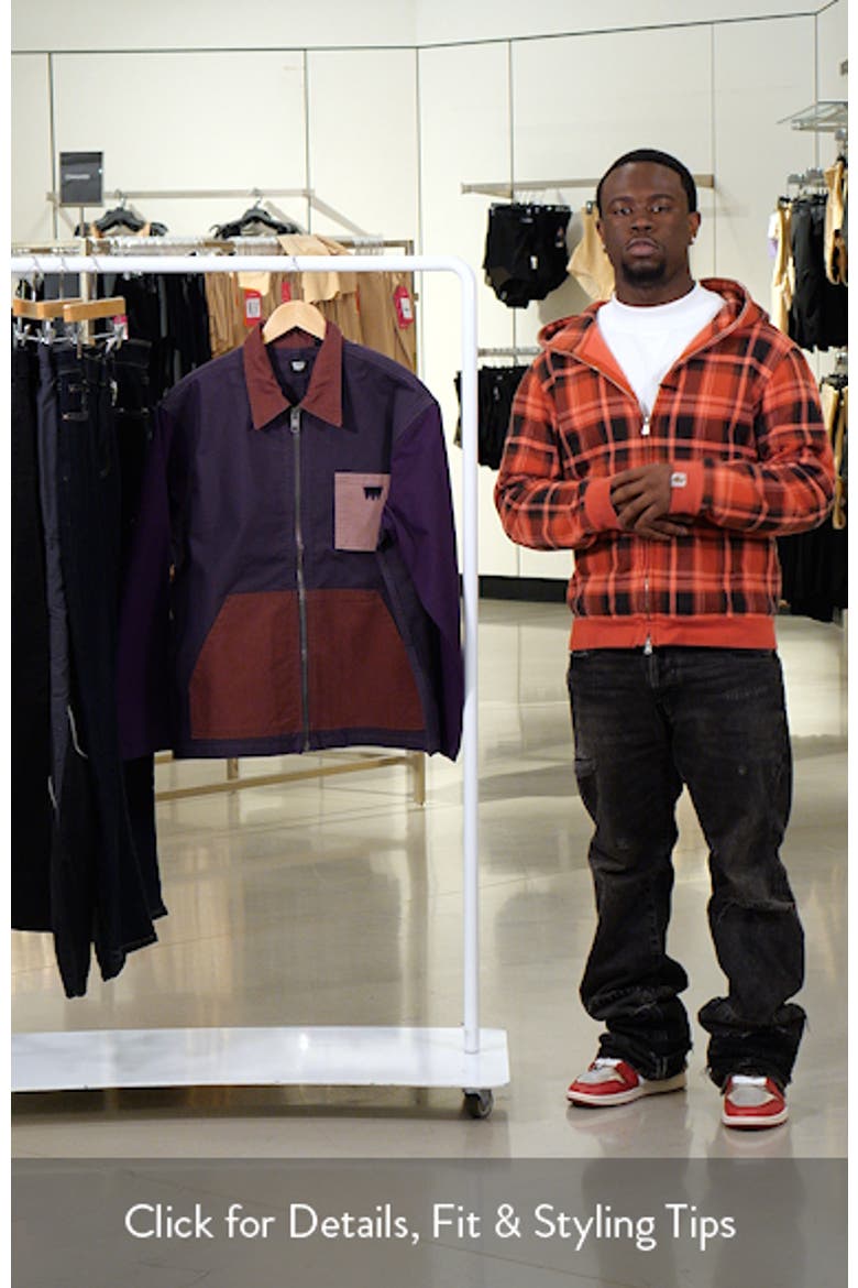 Skate Colorblock Garage Twill Jacket video