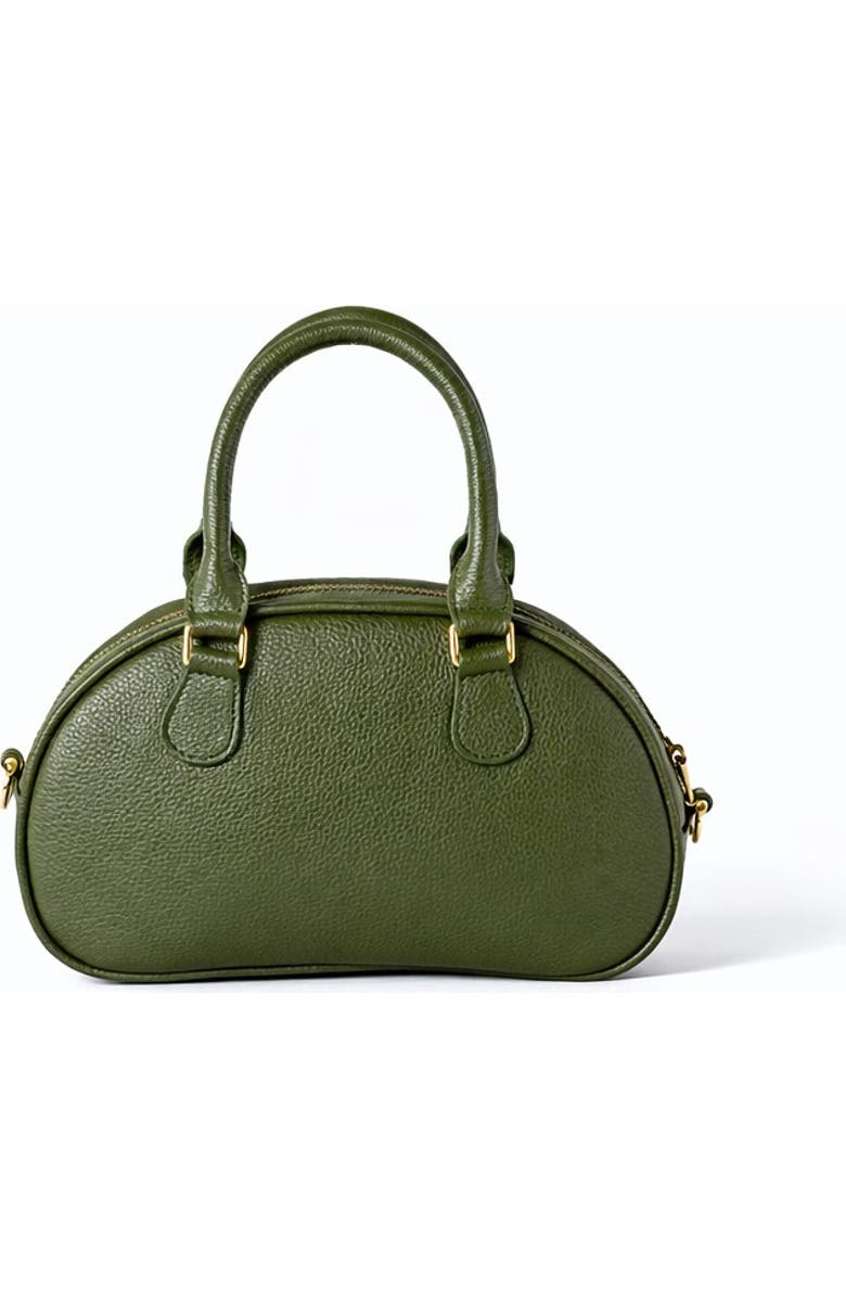 ROSZUAR Ameline Sculptural Handbag, Alternate, color, Olive