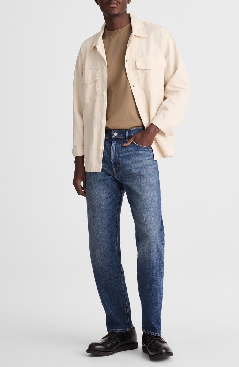 Madewell Relaxed Taper Jeans, Alternate, color, Casner Wash