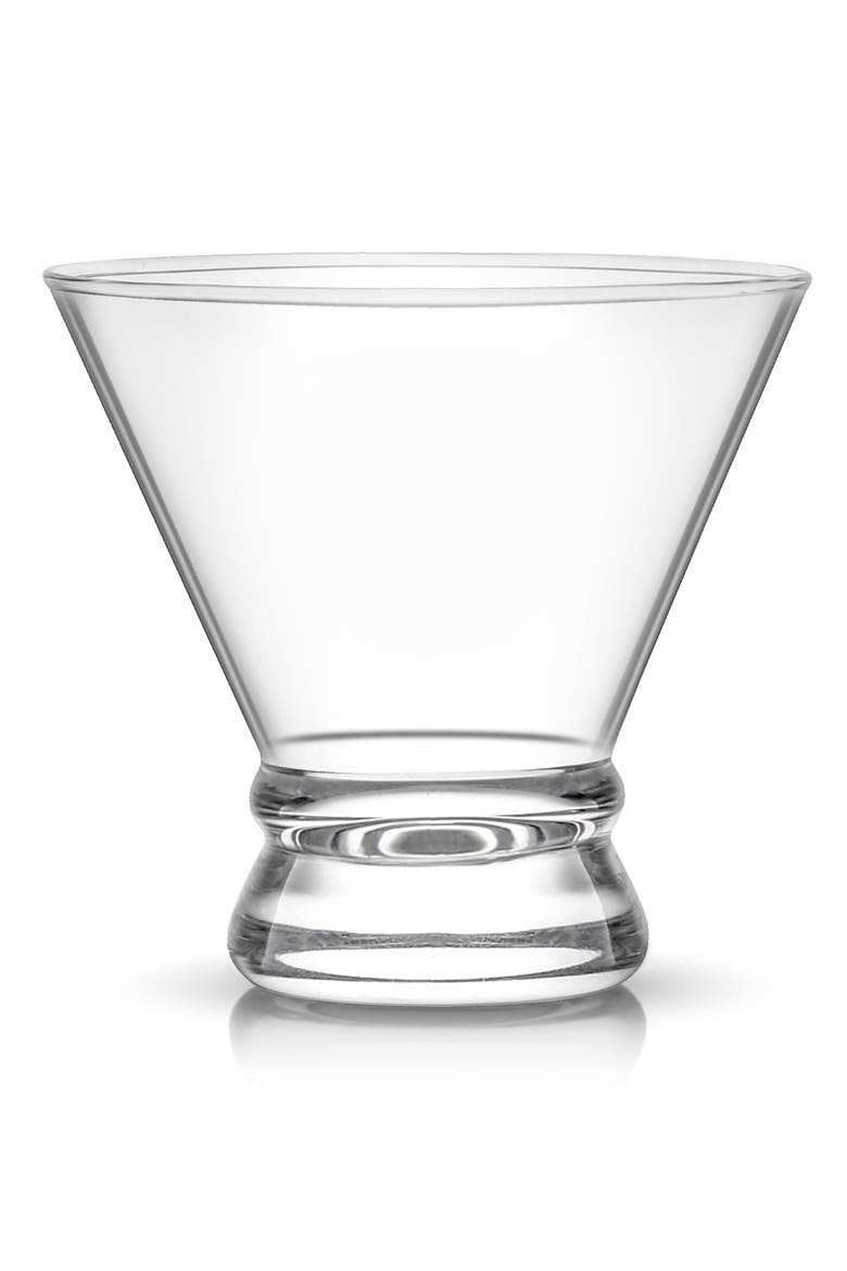 Afina Set of 8 Stemless Martini Glasses, Main, color, CLEAR