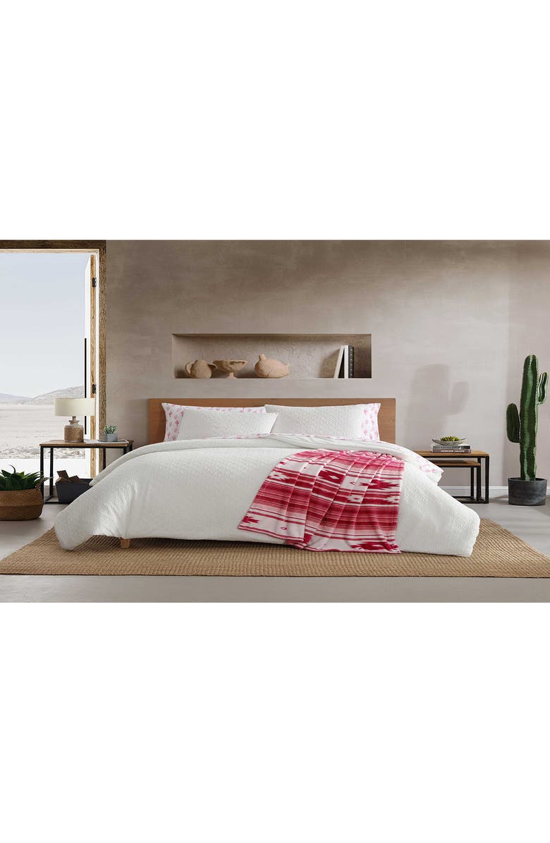 Wrangler Sedona Geometric Embossed Duvet Set, Alternate, color, White