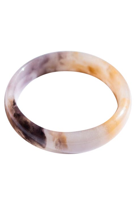 Playground Marble Jade Stone Bangle