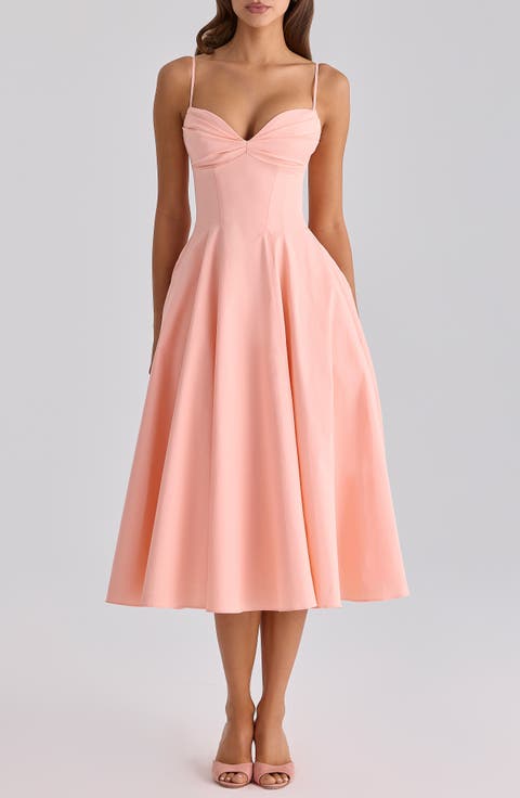 Dahlia Stretch Pima Cotton Cocktail Dress