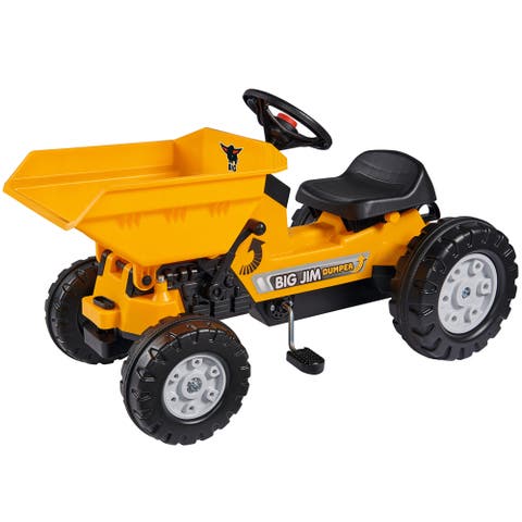 Jim Dumper Ride On, Tractor Farm & Construction Toy Vehicle, Kids 3+