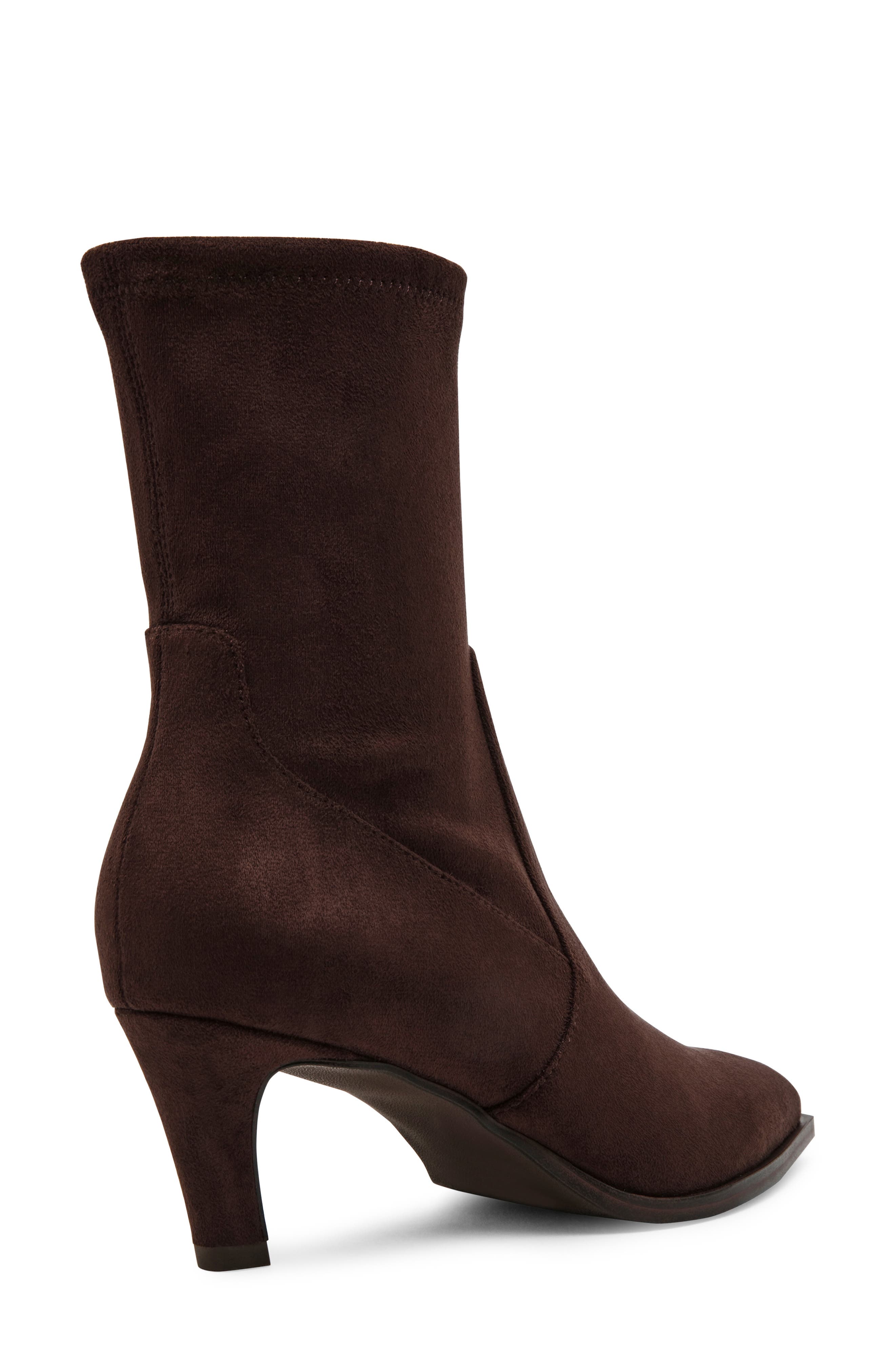 Hearda Pointed Toe Bootie, Alternate, color, BROWN