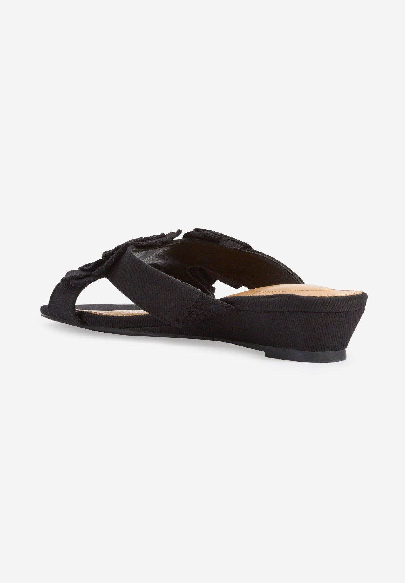 The Carmen Slip On Mule, Alternate, color, BLACK