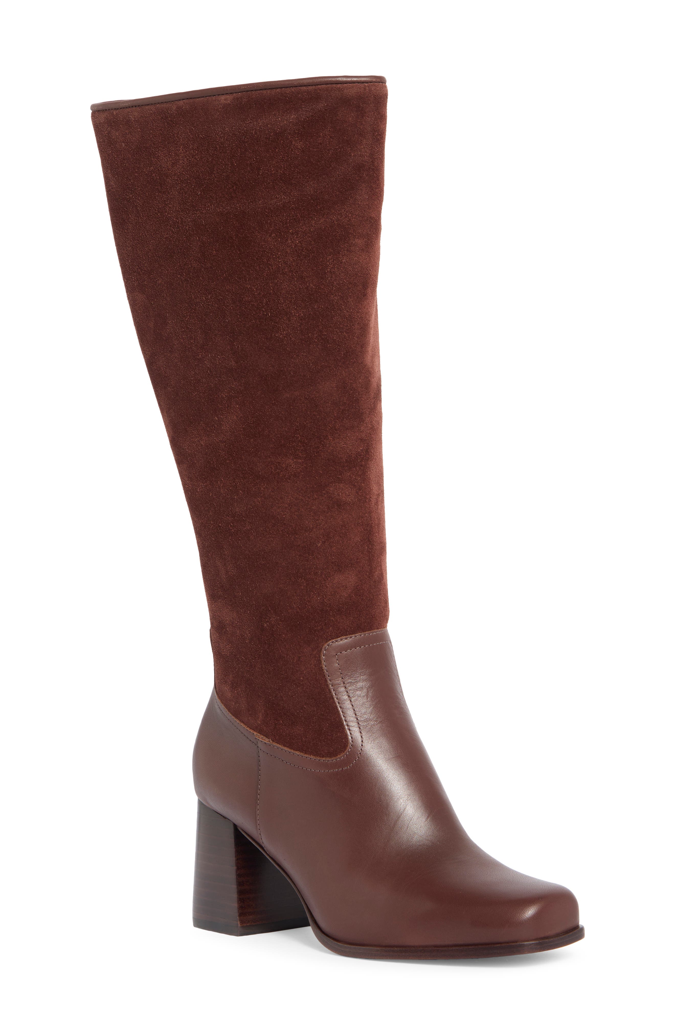 Franklin Leather Knee High Boot
