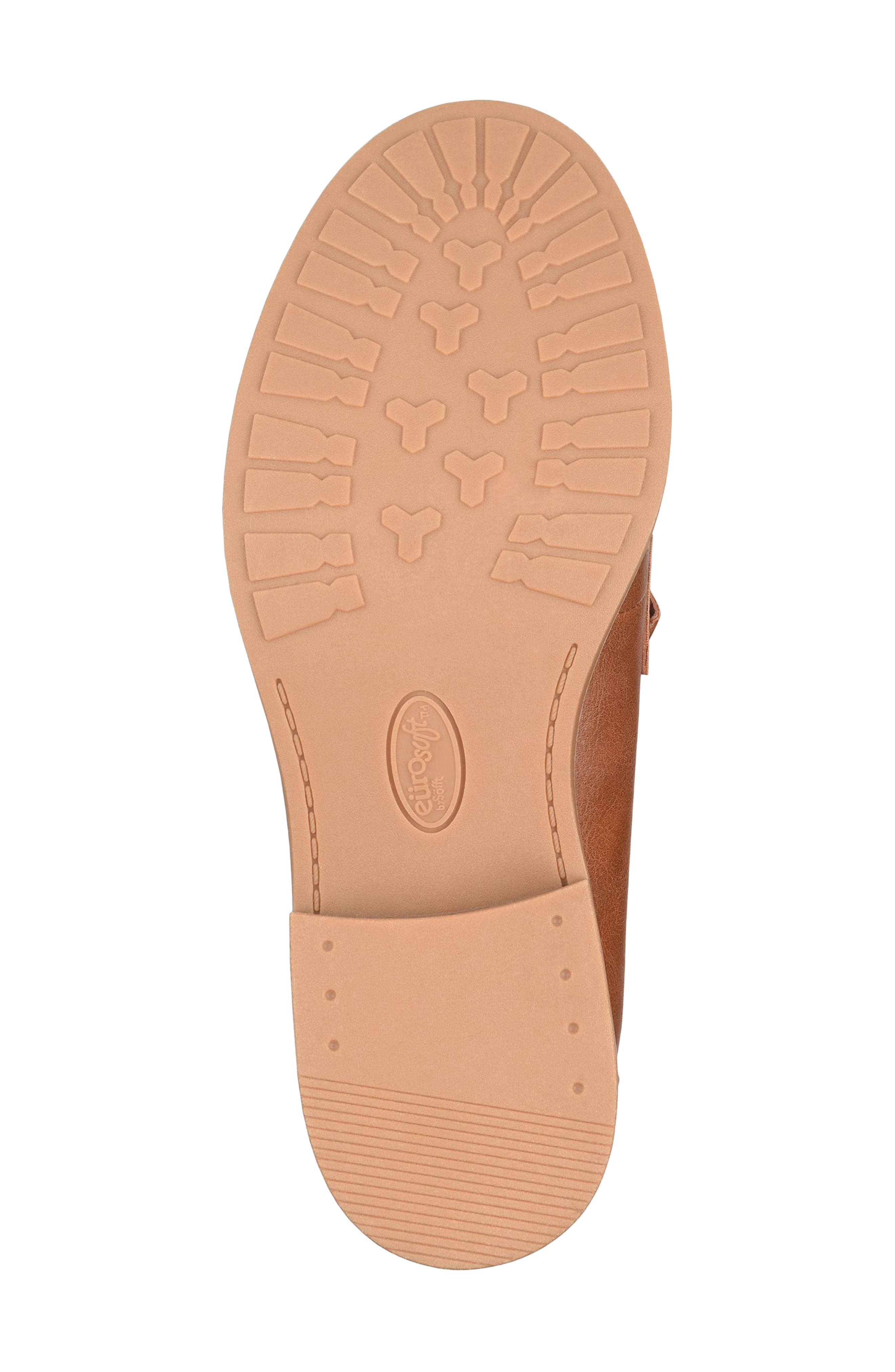 Maribel Faux Leather Loafer, Alternate, color, LUGGAGE