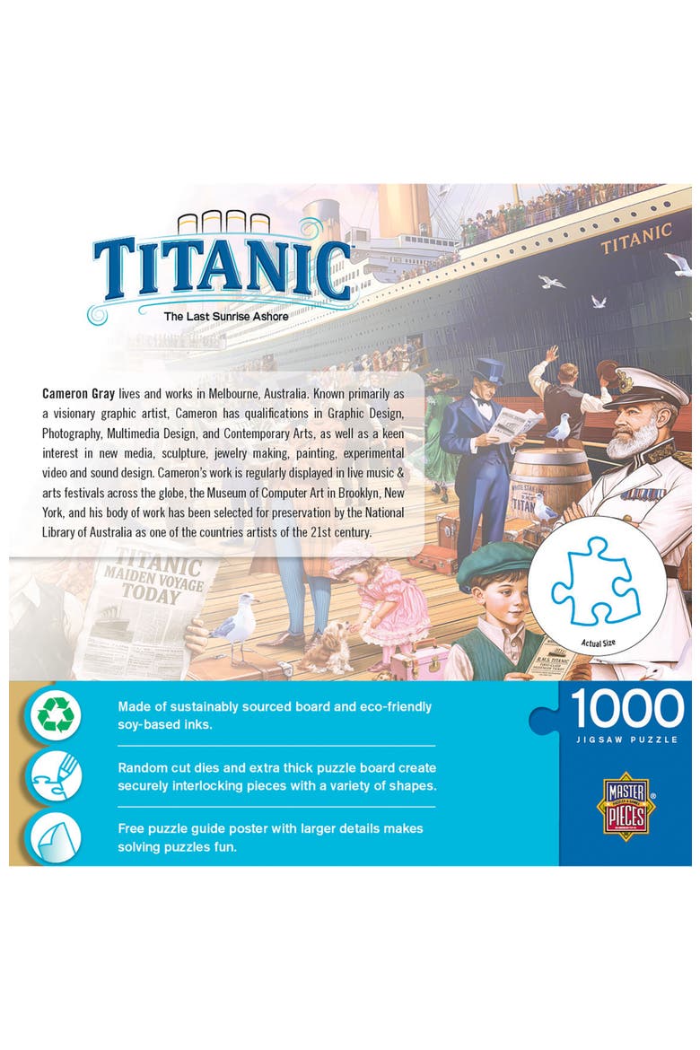 Last Sunrise Ashore 1000 Piece Puzzle, Alternate, color, Multicolor