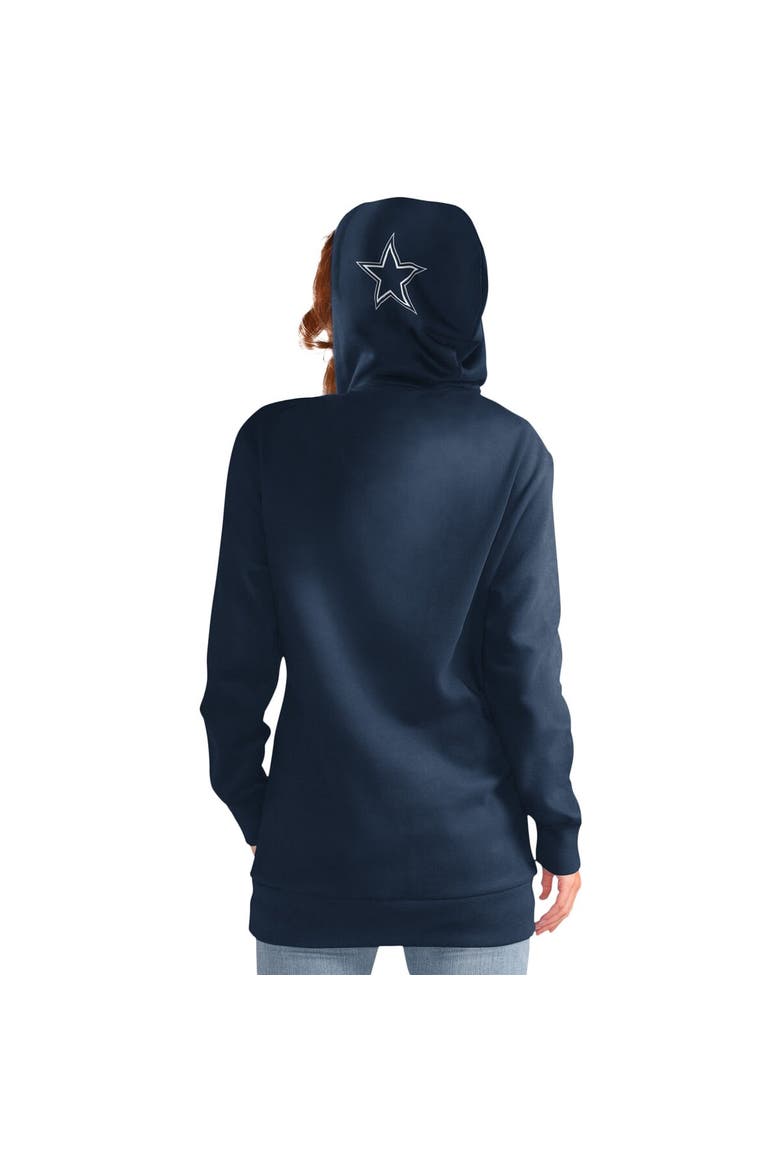 Women's G-III 4Her by Carl Banks Navy Dallas Cowboys Extra Inning Pullover Hoodie, Alternate, color, Navy