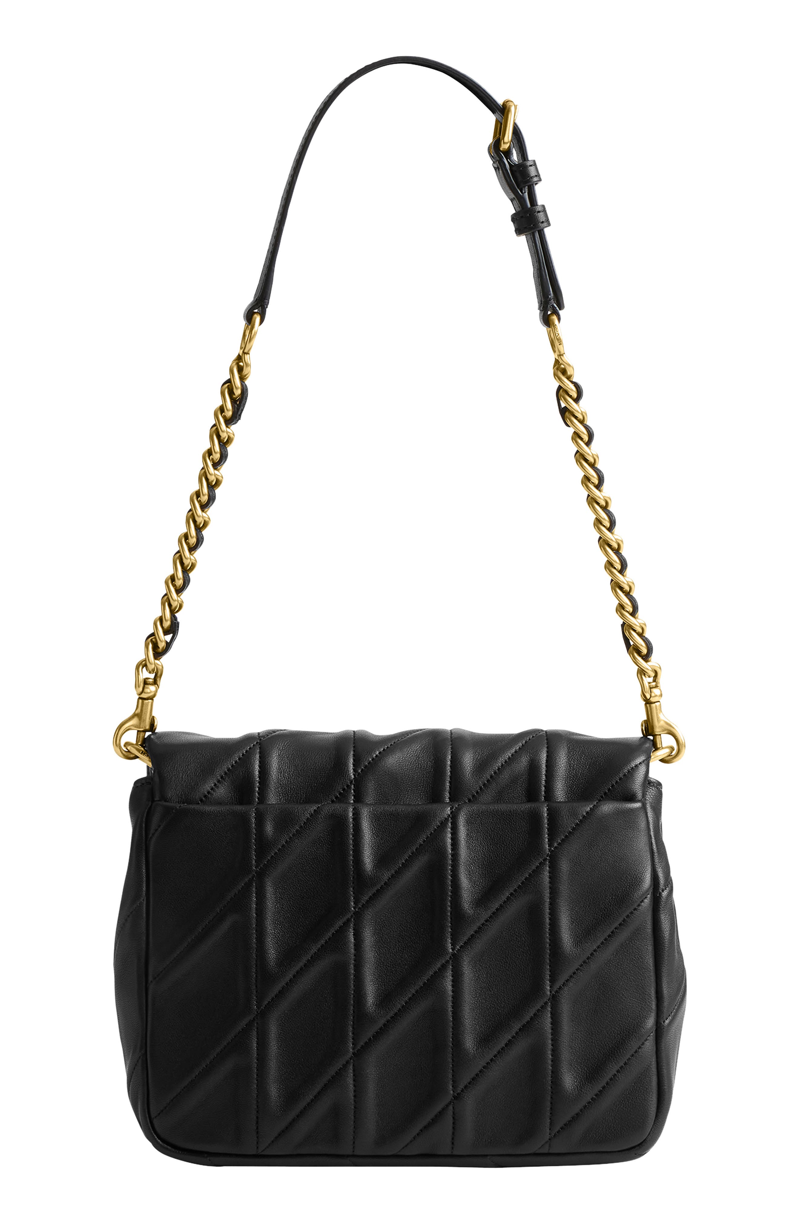 COACH Times Square Tabby Quilted Washed Leather Bag, Alternate, color, 