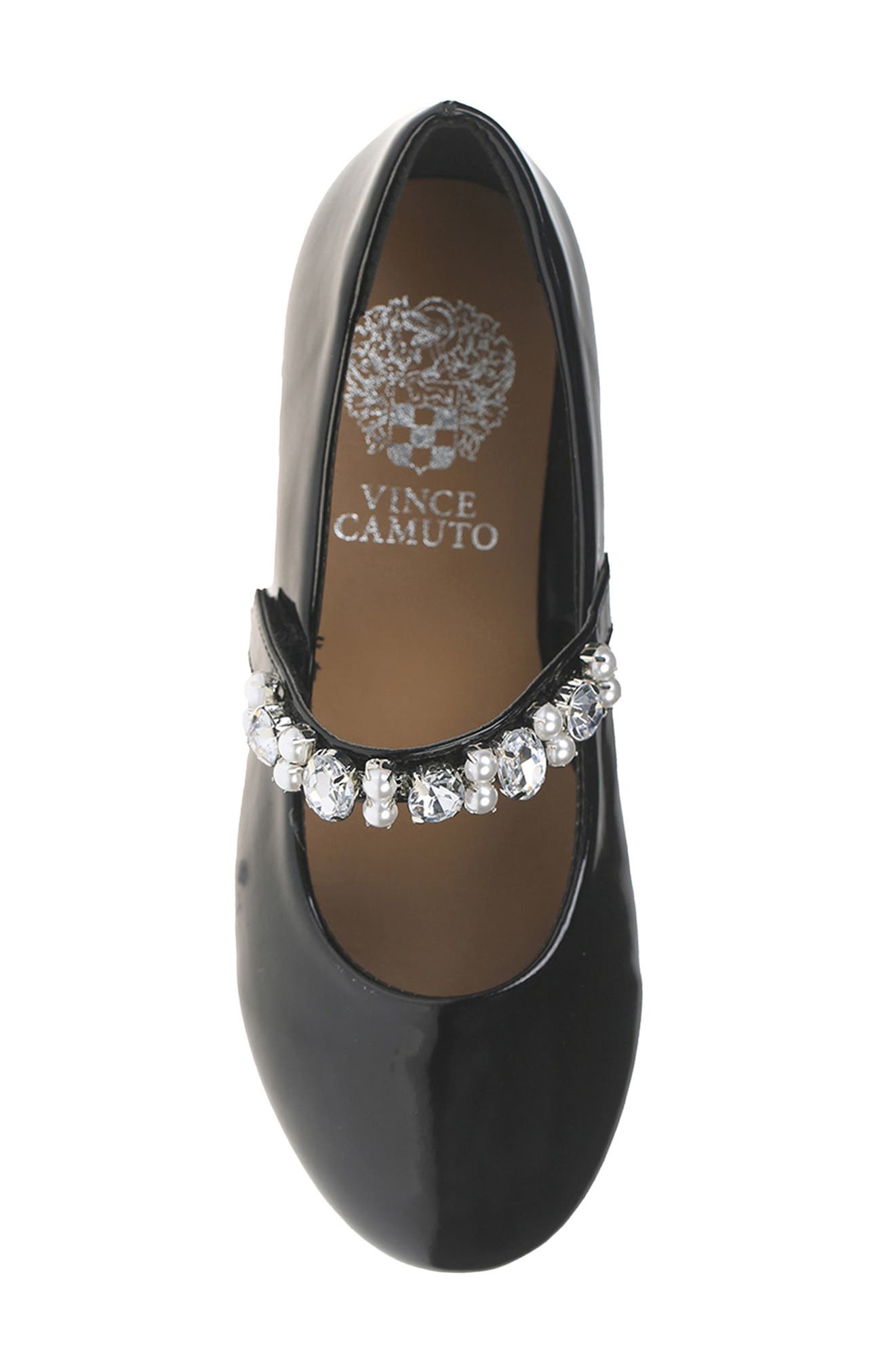 Vince Camuto Embellished Mary Jane Flat, Alternate, color, 