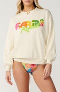 Rip Curl Tropical Groove Cotton Oversize Sweatshirt