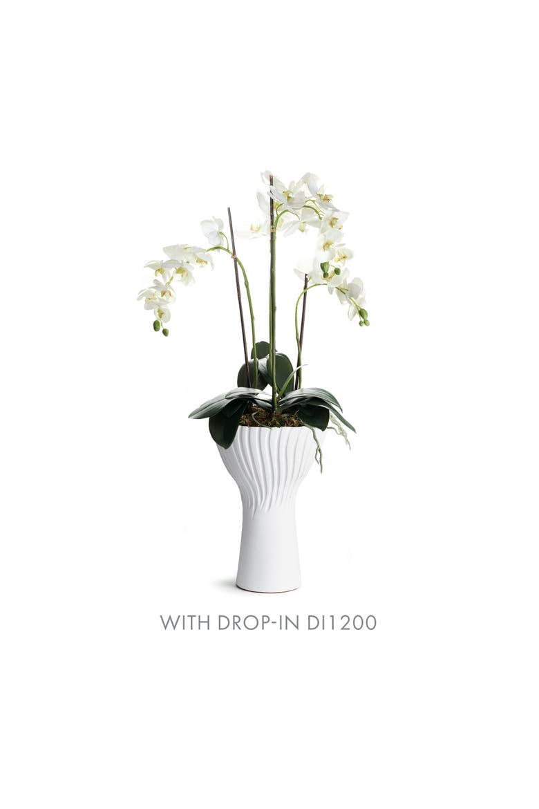 Larson Vase Tall, Alternate, color, White
